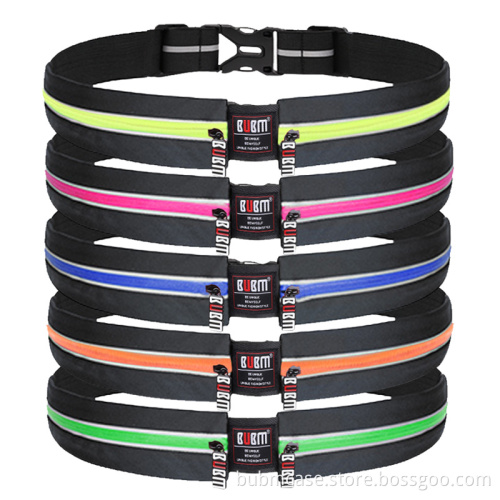 BUBM Running Belt Waist bag - Water Resistant Runners Belt Fanny Pack for Hiking Fitness